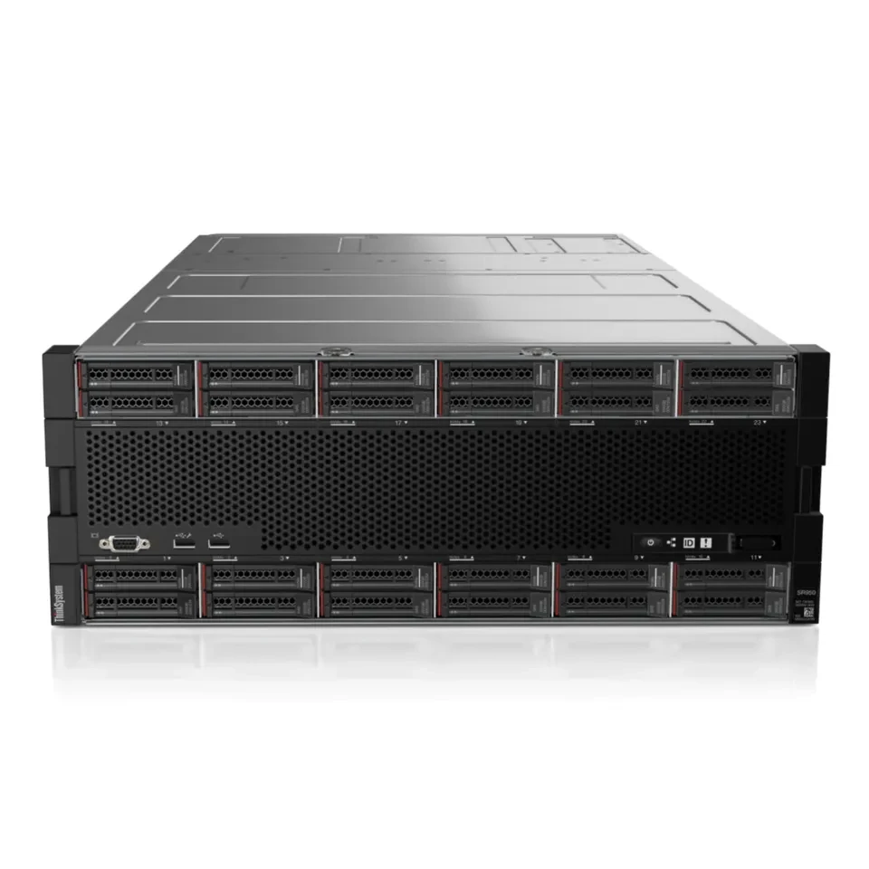 Factory Price L enovo ThinkSystem SR630 Intel Xeon Gold 6126 1U Rack Server