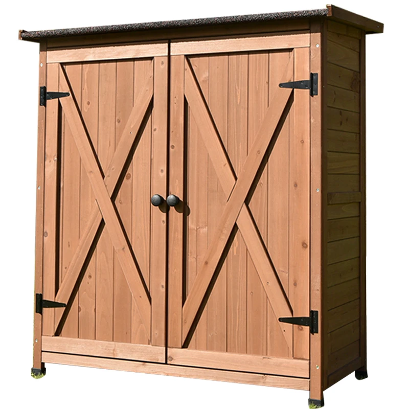 Wholesale Customized Wooden Storage Shed Vintage Garden