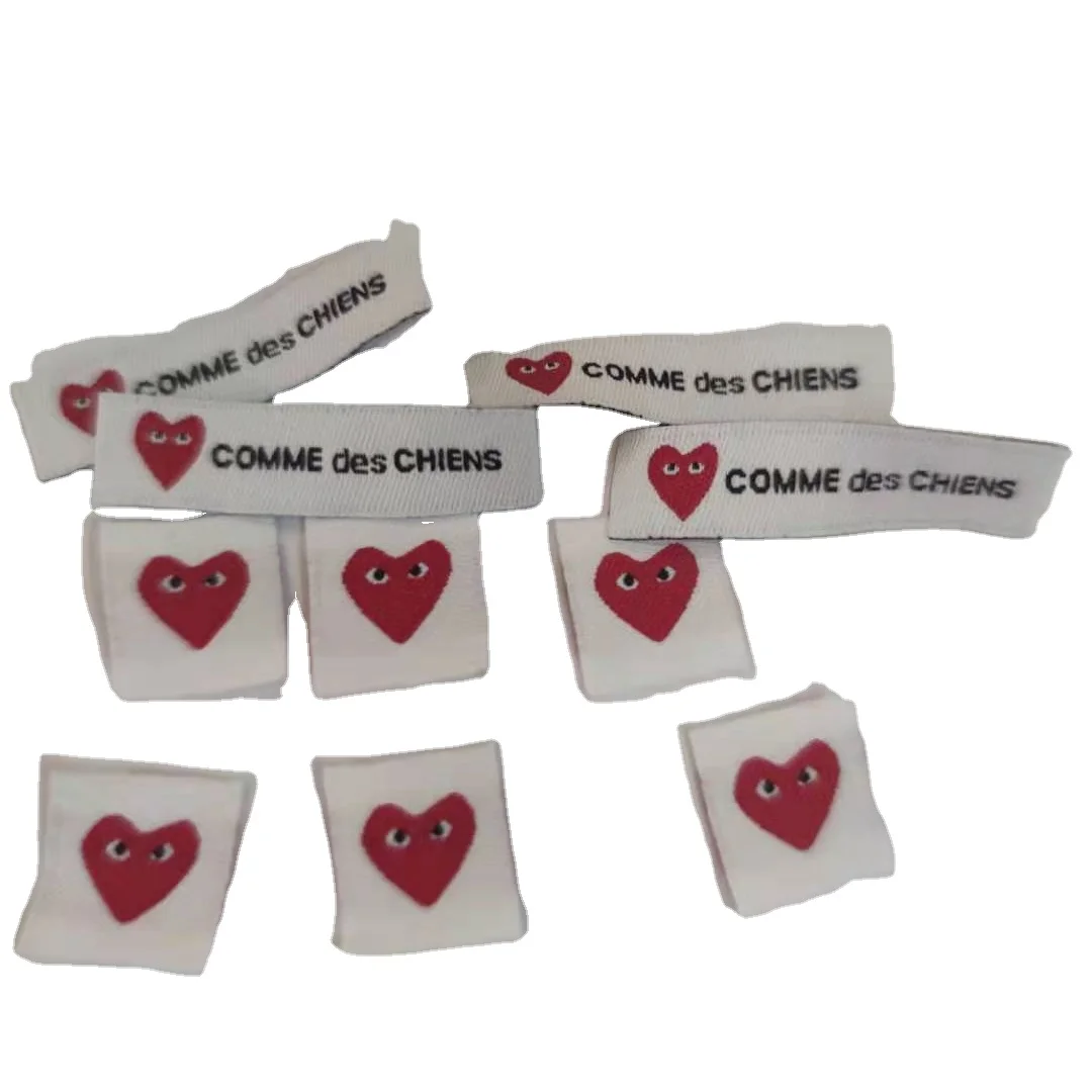 New Custom Made Woven Labels for Clothing Damask Material Folded Type Private Face Wash Labels Competitive Garment Machine Price