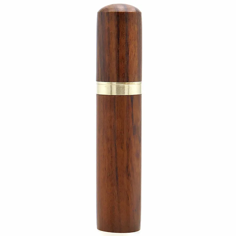 High quality knitting sewing accessory sandalwood needle cylinder household toothpick cylinder