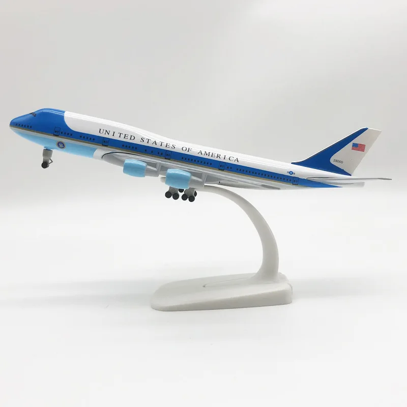 20 см авиация США авиационная один B747 модели авиационных самолетов с шасси