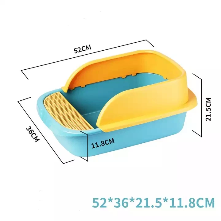 Hot Sale Factory Directly Wholesale Various Colors Self Cleaning Toilet Cat Litter Box Indoor For Cat