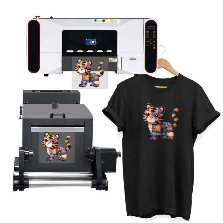New A3 30cm Dtf Printer Easy-to-Operate Heat Transfer Pet Film Printer with Pigment Ink