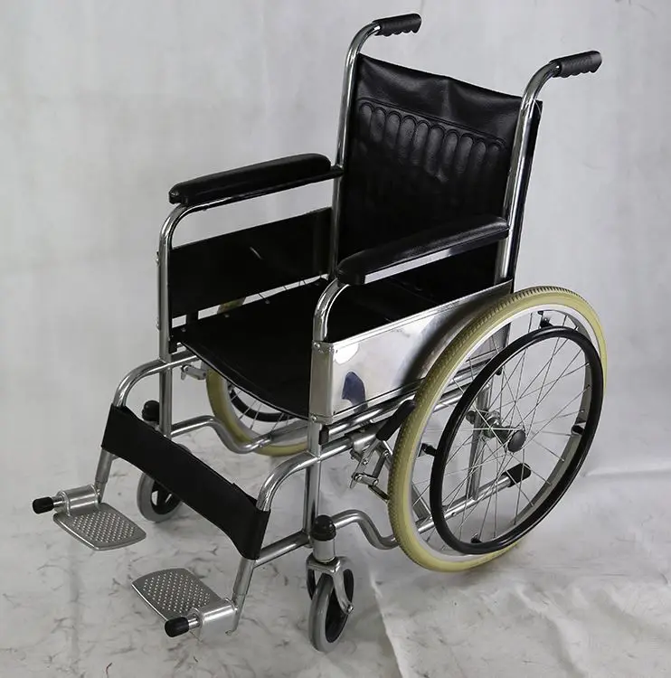 Folding Wheels Manual Elderly manual folding Comfortable And Lightweight Easy To Use wheelchair