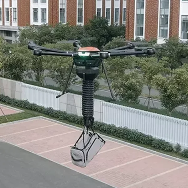 RTK GPS Position Supported Drone Robot With Remote Control For River Inspection