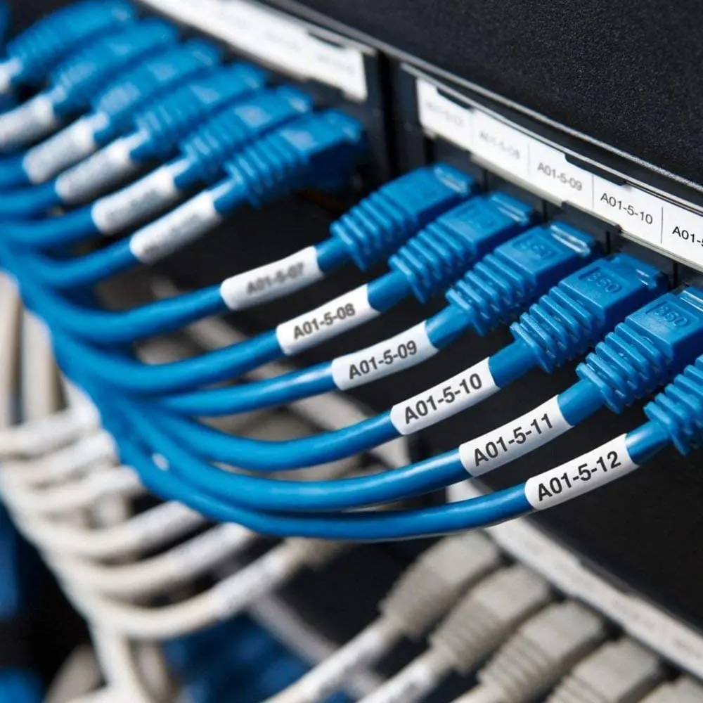 Совместимость Brother 24 мм термоусадочные трубные ленты HSe-651 hs651 hse651 для кабеля