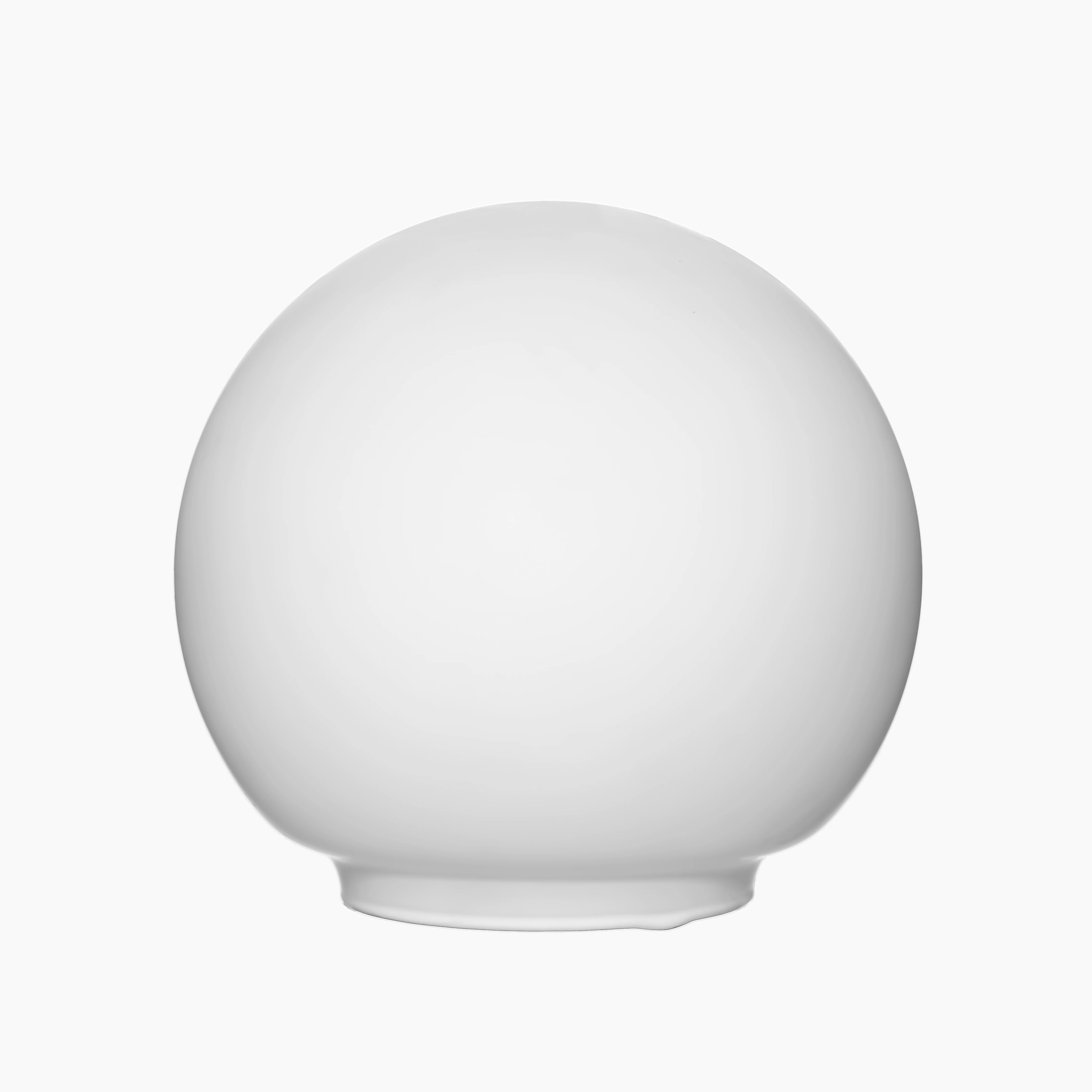 Hot Selling European Style opal White Glass Lamp Shade Replacement Bathroom Single Globe Pendant shade