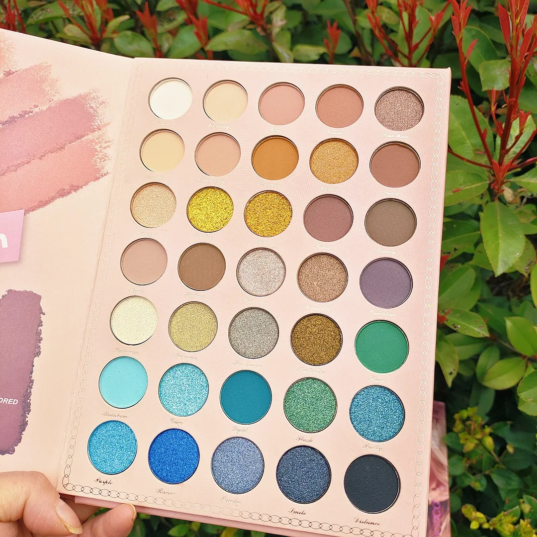 wholesale high pimentacion eye shadows with your logo makeup tool kits eyeshadow high end cosmetics eyeshadow