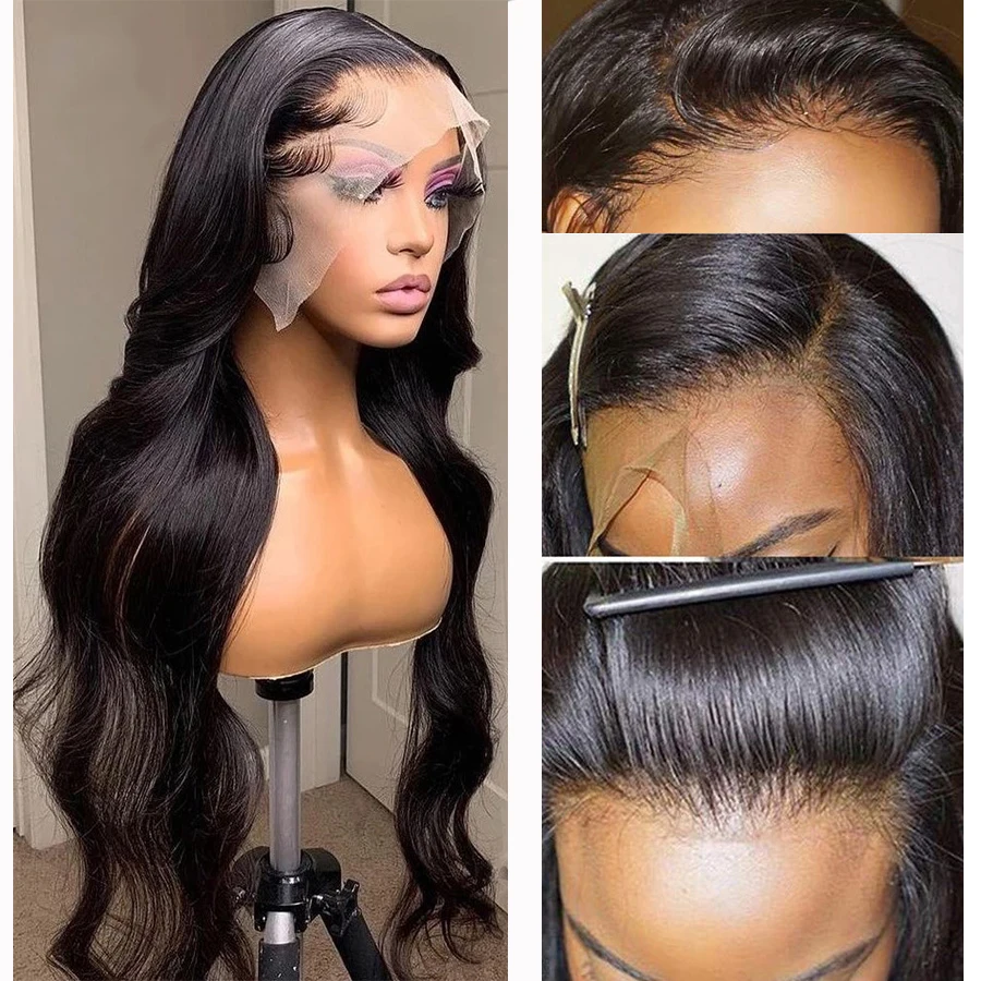 Wholesale Brazilian Virgin Human Hair Lace Front Wigs Full Lace Human Hair Wigs Body Wave Hd Lace Frontal Wigs For Black Women