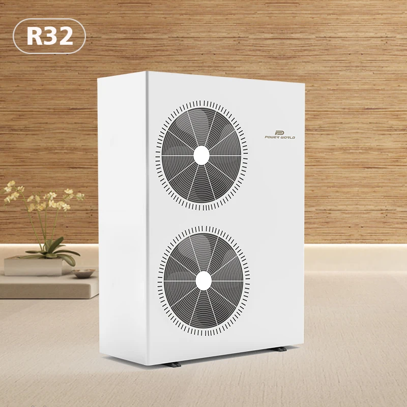 A +++ высокотемпературный тепловой насос R32 низкой температуры от воздуха к воде evi для горячей воды моноблочный инверторный