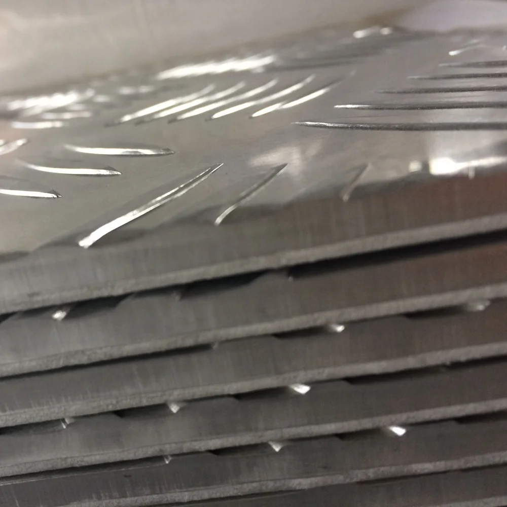 Price of aluminum alloy 1100 1060 1050 5 bar aluminum checker sheet plate