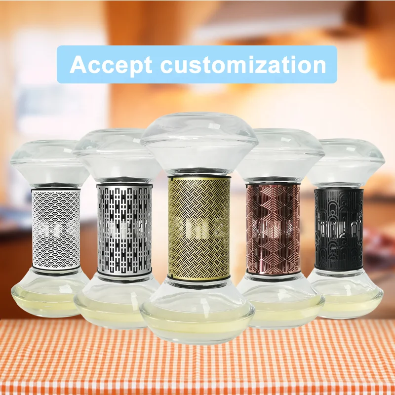 New Arrival Hourglass Diffuser Aromatherapy Essential Oil Diffuser Gift Set Home Air Freshener Aroma Diffuser Luxury Scenting