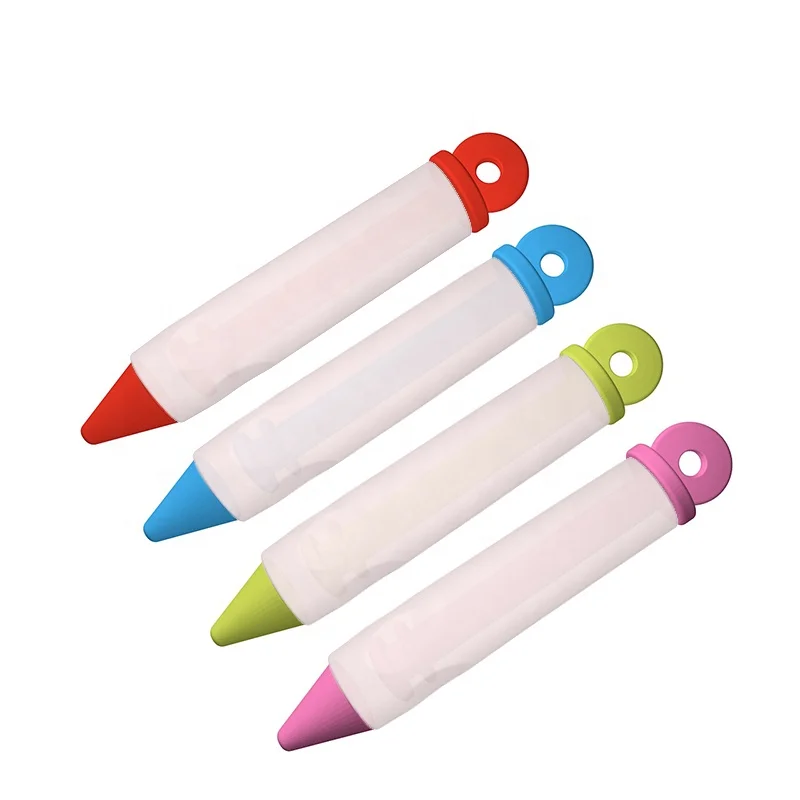 Cake Decorating Tool Kit Silicone Food Writing Pen Cookie Cream Pastry Chocolate Cake Decorating Pen DIY Personalized Cake