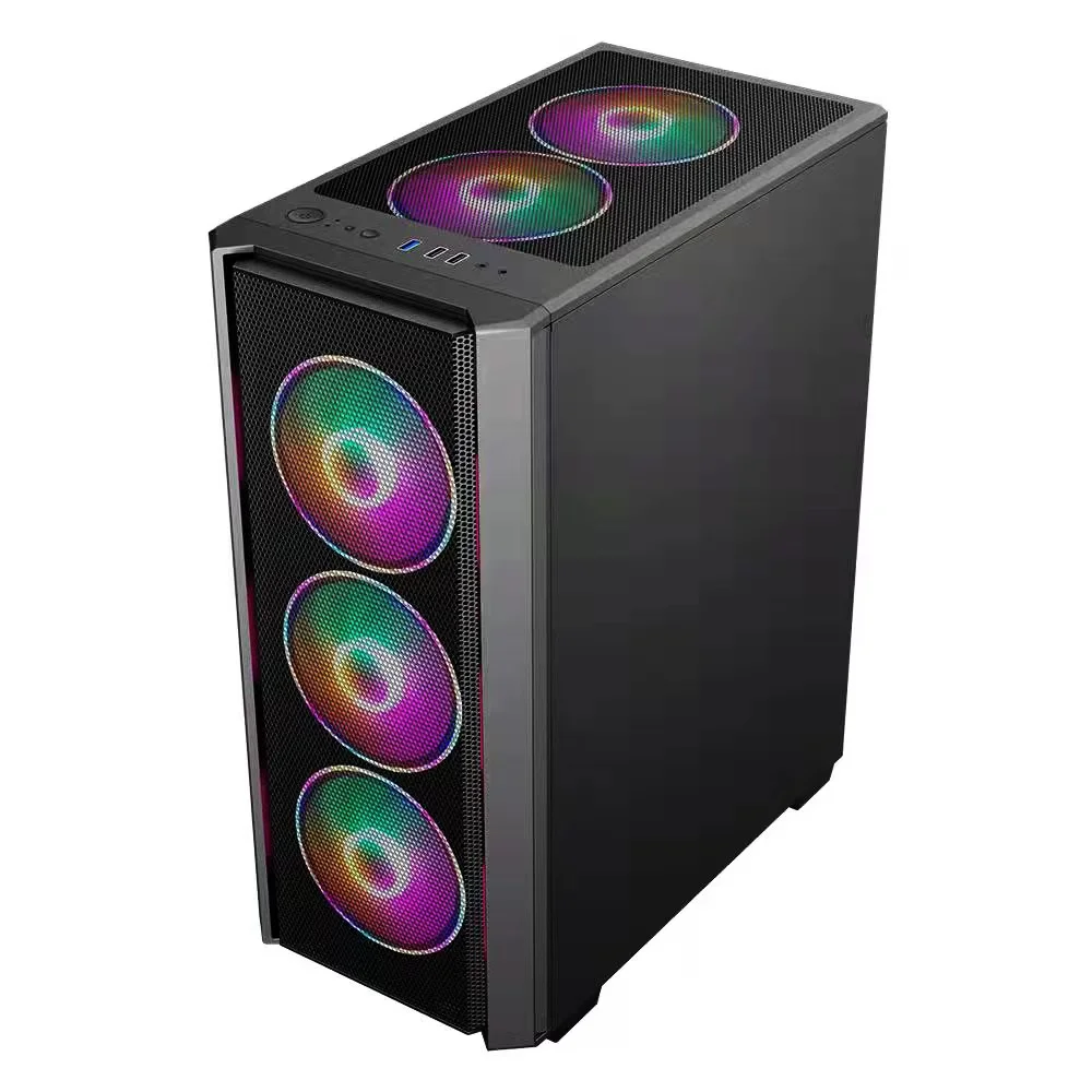 PC Cabinet Tempered Glass Gaming Micro ATX/ATX Gamer Computer Case Computer Cases & Towers