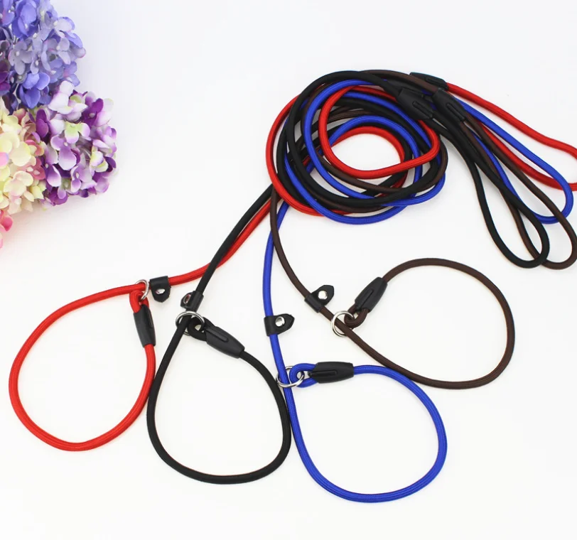 High Quality Nylon P Chain Training Slip Dog Collar Leash