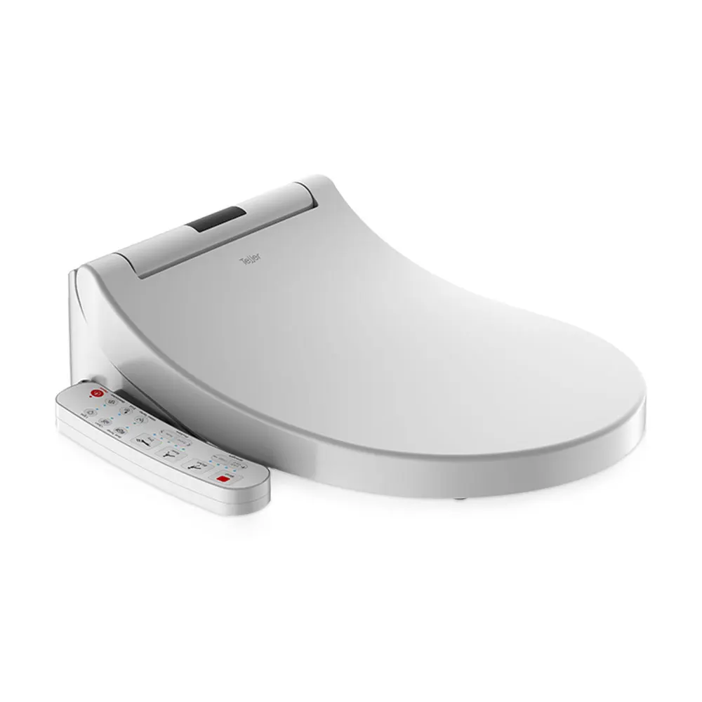 Dual flush smart training toilet seat electric slim bidet