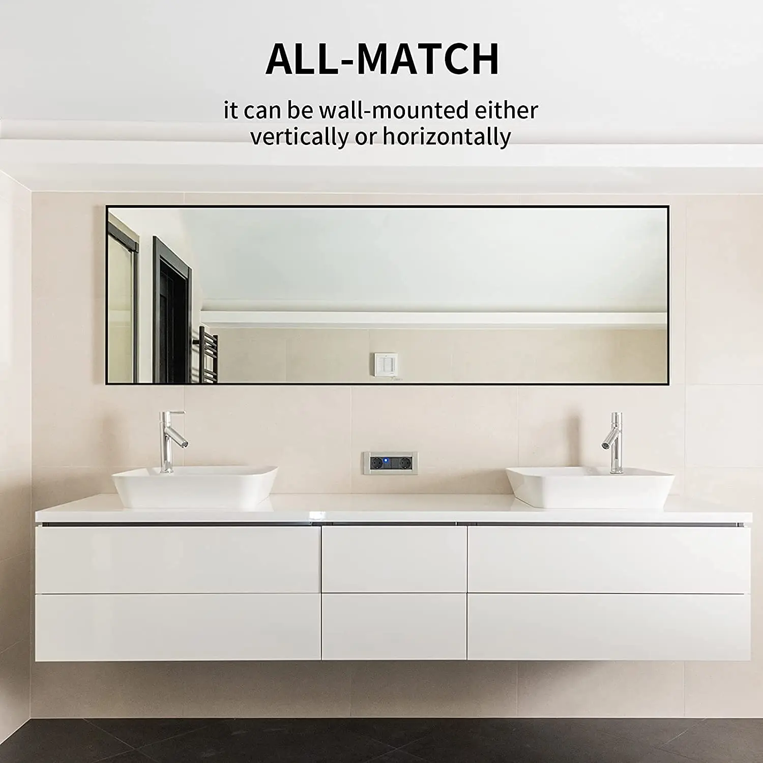 Metal framed dressing mirror Free Standing Mirror Wall Mounted Hanging Mirror