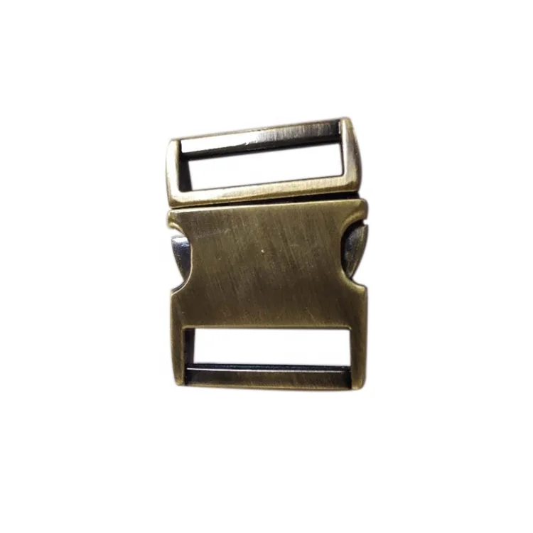 Zinc Alloy Handbag Hardware Metal Quick Side Release Strap Buckles for Dog Collar