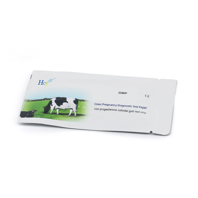 HCY Home Use Pregnancy Test Kit Cattle Cow Urine Pregnancy Test Paper Kit