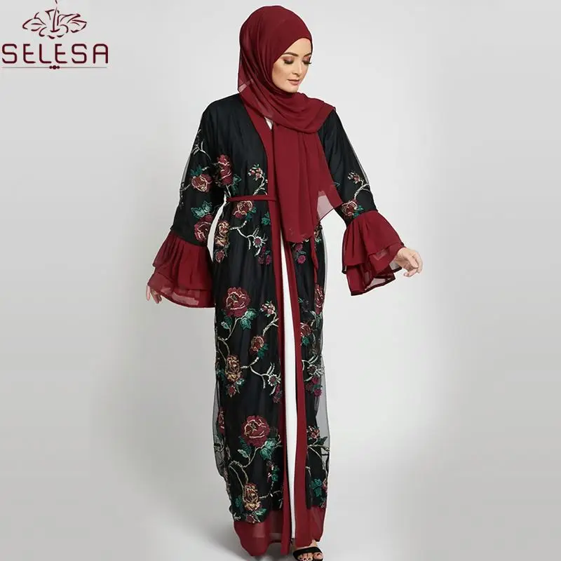 New Stylish Party Dress Wedding Gown Elegant Muslim Hijab Design Your Own Abaya