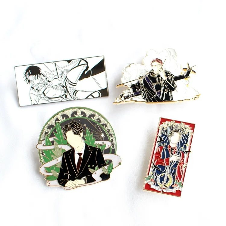 Hot Selling Korea Kpop Idol Pin Popular Pop Star Pin wholesale Custom Soft Hard Enamel Pin Factory