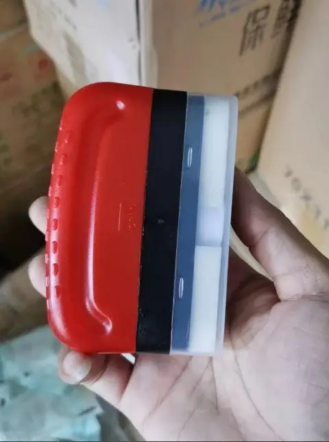 Auto glass oil film remover Powerful front inside windshield oil film stain removal glass oil film cleaning brush