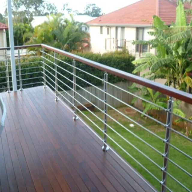 
Balustrades & Handrails Marine Grade AISI304/316 Banister Inox Railings and Handrails Stair Balcony Chrome Railing 