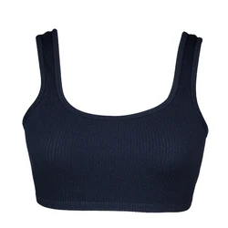 FLW Summer Soft Ribbed Active Wear Seamless Yoga Wear One Piece Workout Clothing Women Sexy Tank Top