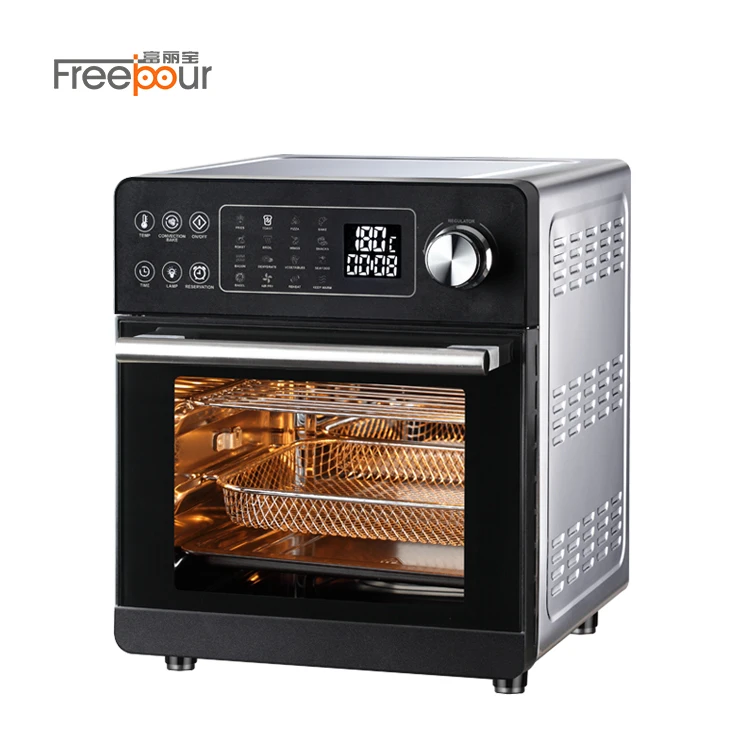 Новое поступление 16L духовка для жарки жаровня CE одобренная печь для жарки пиццы хлеба курицы цифровой дисплей