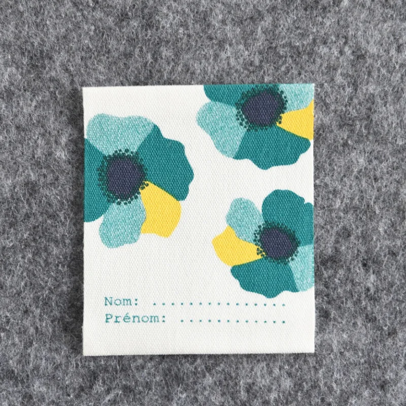 Good Design Garment Accessory Cotton Printed Clothing Label