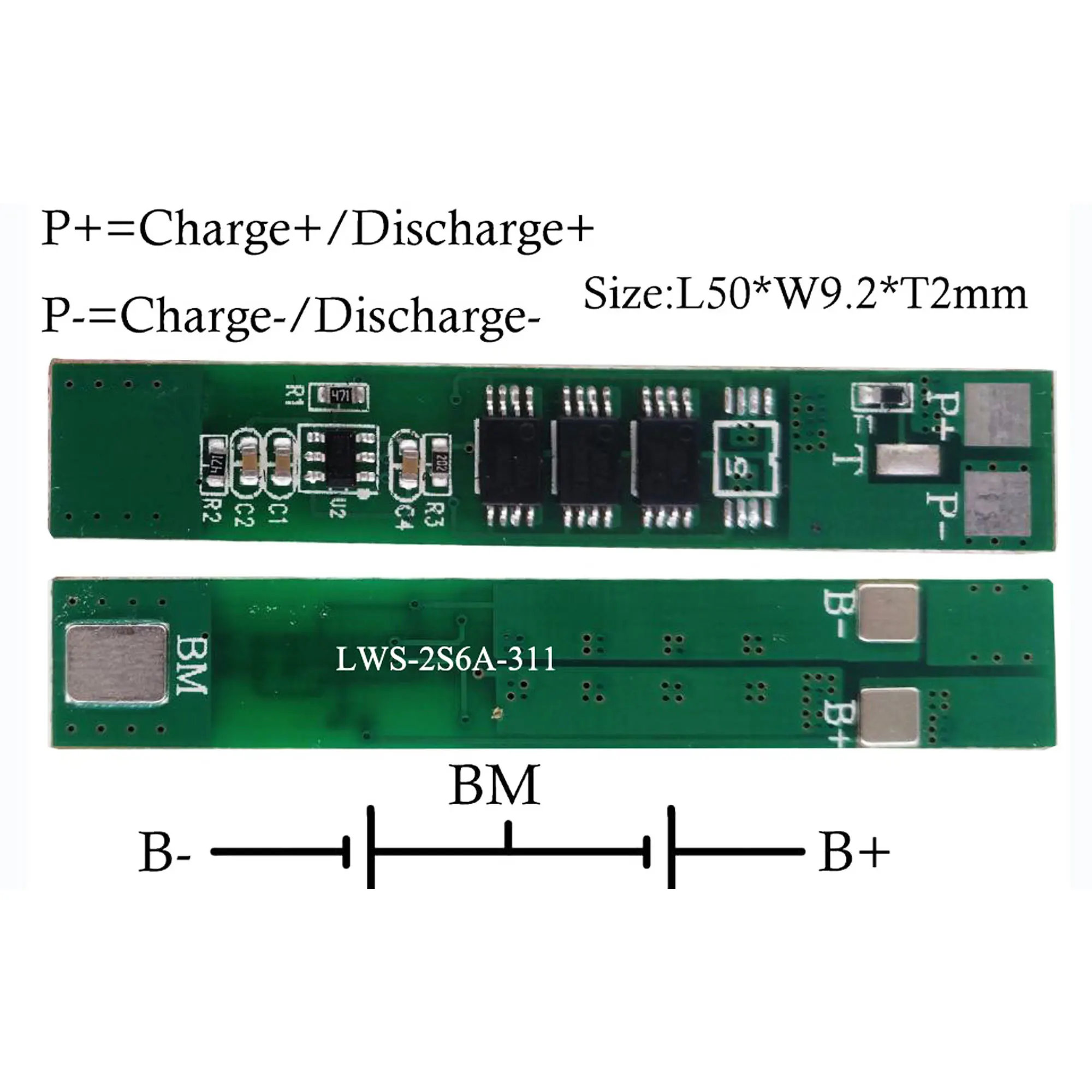 4s 7s  14.8v  26v  Battery Management System  lithium ion bms/pcm/pcb with temperature protection