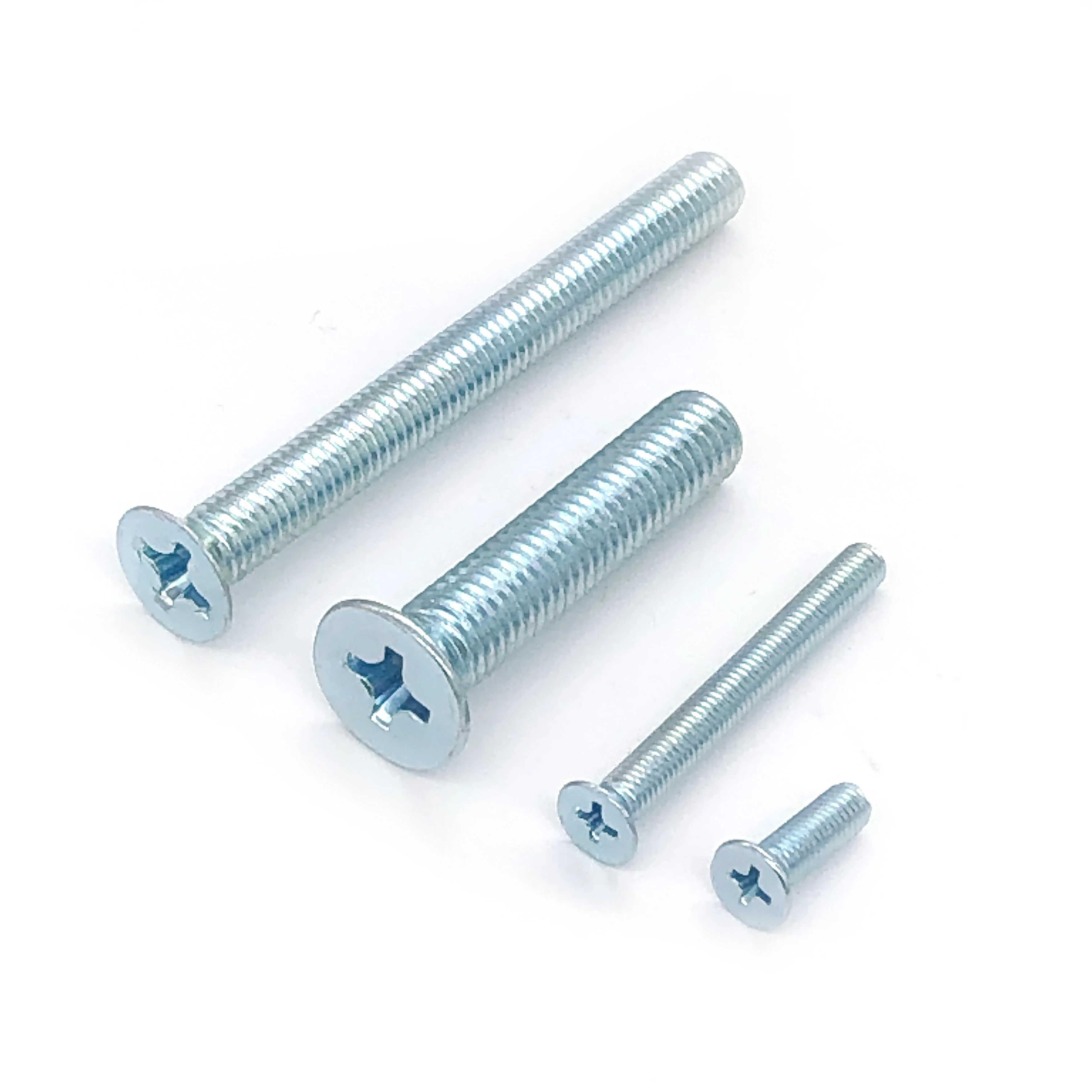 China factory Export cross recessed phillip screws bolts countersunk flat head screws bolts high quality DIN965 suppliers