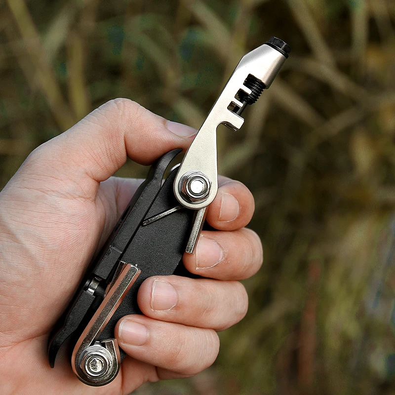 14 in1 Multi-Functional Factory Price Hot Selling OEM Portable Multi Function Tool Bicycle Tools Repair Camping Tool