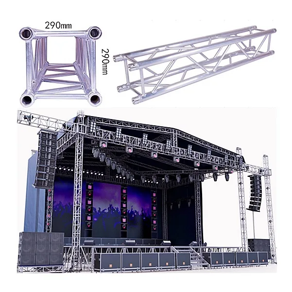 Shinestage Outdoor Stage Truss System Aluminum Outdoor Event Truss System Concert Performance Trusses Structure