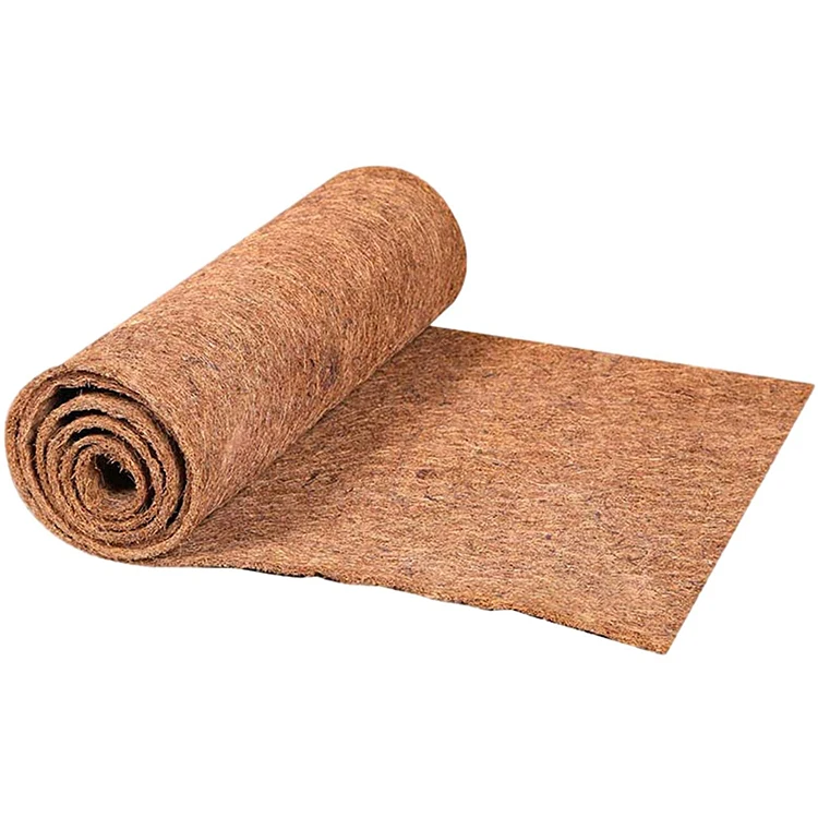 Wholesale Natural Coconut Fiber Mat Coconut Palm Mat Coco Liner For Hanging Basket Pet Reptile Carpet