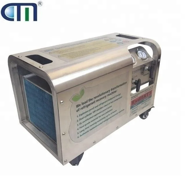 R1234YF/R290/R32 explosion proof air conditioner gas refrigerant recovery machine freon R600 of refrigerant gas CMEP-OL