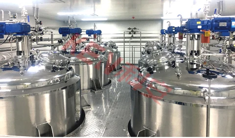 Pharmaceutical tank vessel,pharmaceutical mixing tank,high pressure mixing vessel