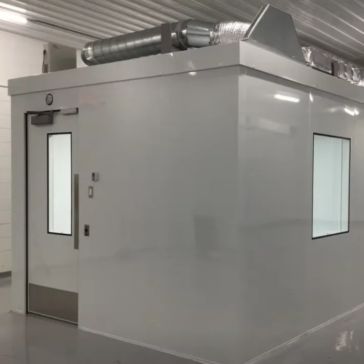 Laboratory Hard Wall ISO 7 Cleanroom Assembly Modular Portable Clean Room Project