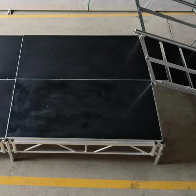 Outdoor aluminum stage platform mobile stage trailer dj professional stand stage moduler decks