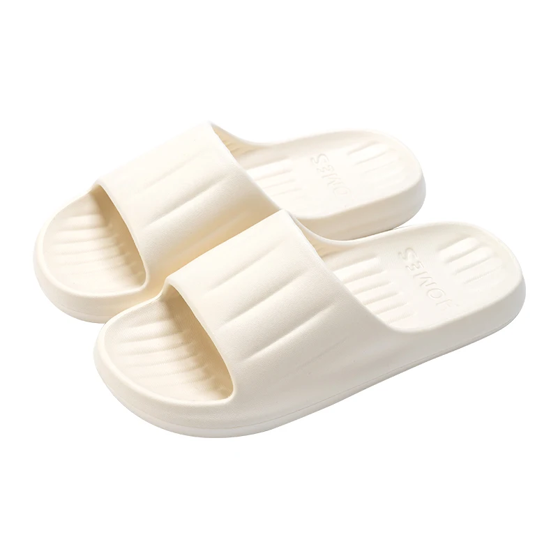 Women Men Slippers Thick Sole Summer Beach Slides Bathroom Anti-Slip Slipper Soft Sandals Fashion Flip-Flops Ultra-Light Shoes