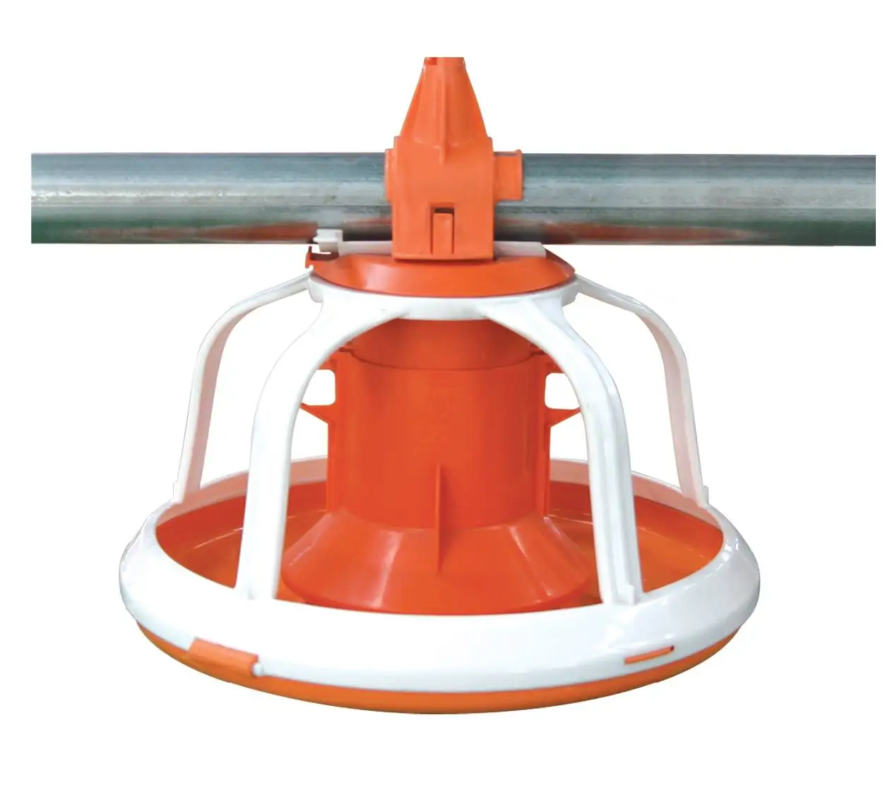 Poultry Business Chicken Farm Unmanned Feeder and Drinker Feeding Plastic Trough Animal Poultry Feeder