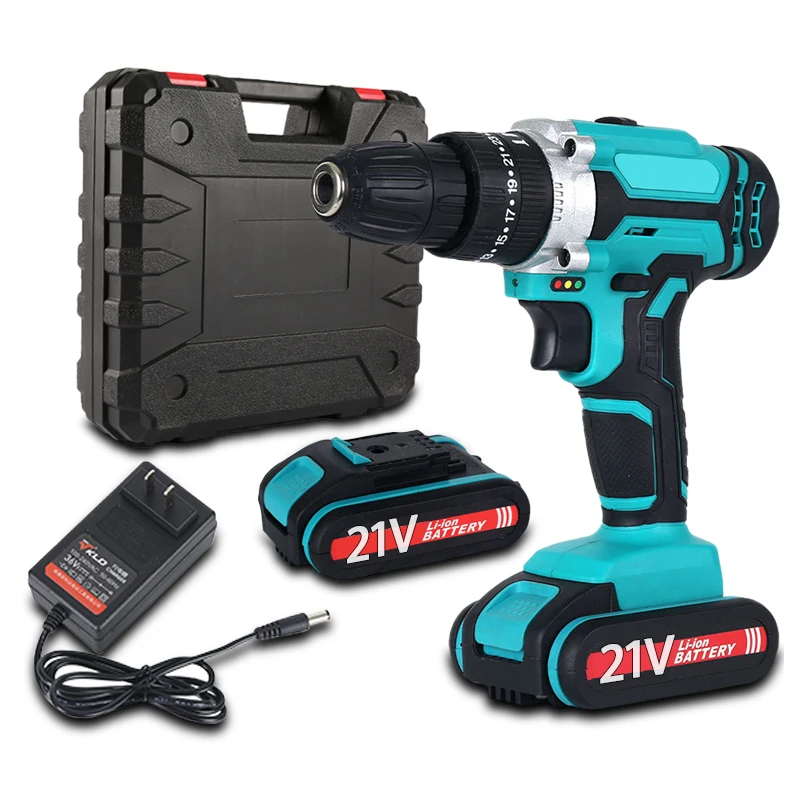 LANDSEA Power Tool Wireless 20V One Year Warranty Cordless Drill Set With Lithium Battery