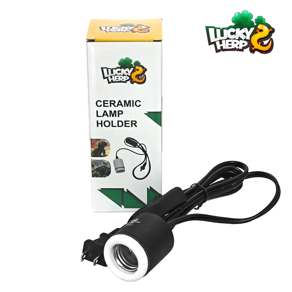 LUCKY HERP Turtle Tank Light Bulb 25W 50W Turtle Basking Timing Lamp Stand Uvb Uva Heat Basking Spot Lamp Timer With Clip