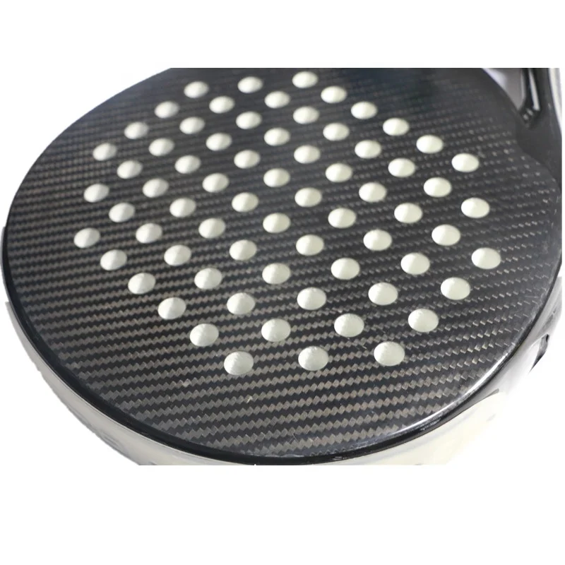 Customized 38MM thick paddel tennis racket with decal printing