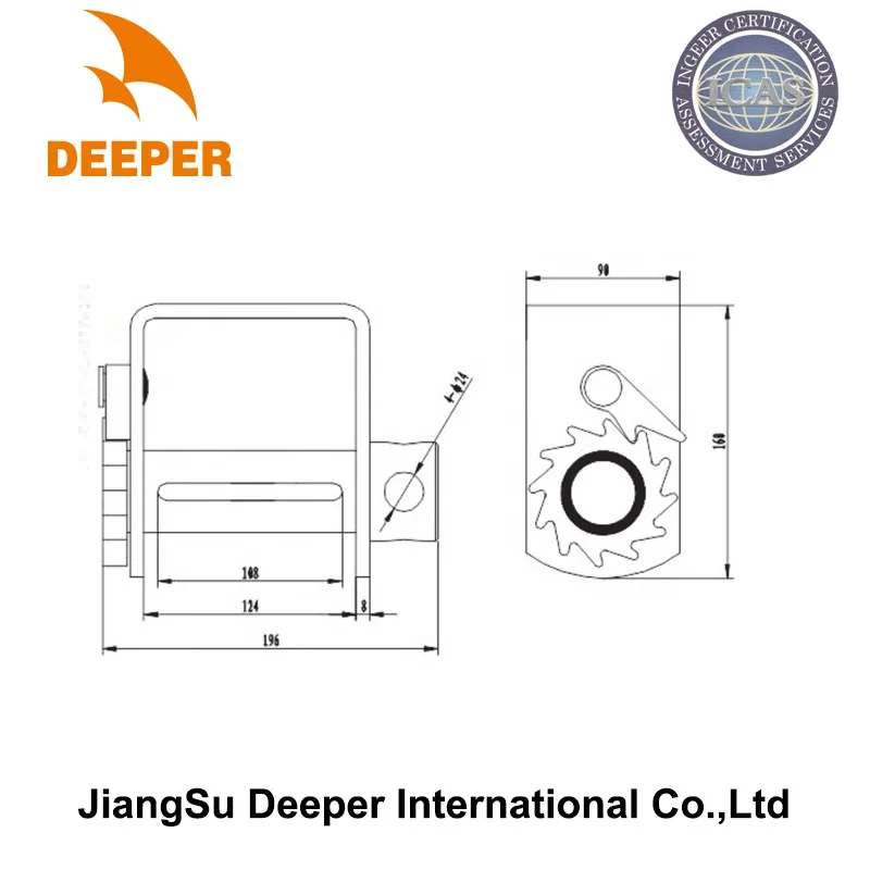 TRUCK TRAILER PORTABLE WINCH