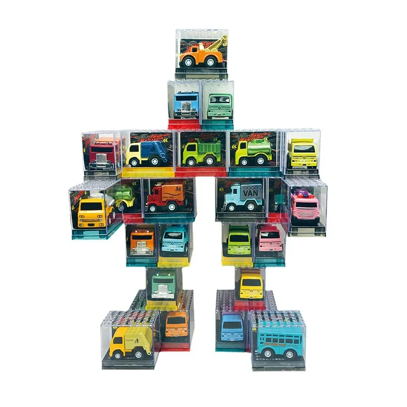 Wholesale mini alloy car pull-back pocket car boys and girls toys reward small gifts