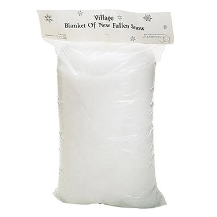 hot sale factory price fluff indoor snow for holiday decoration