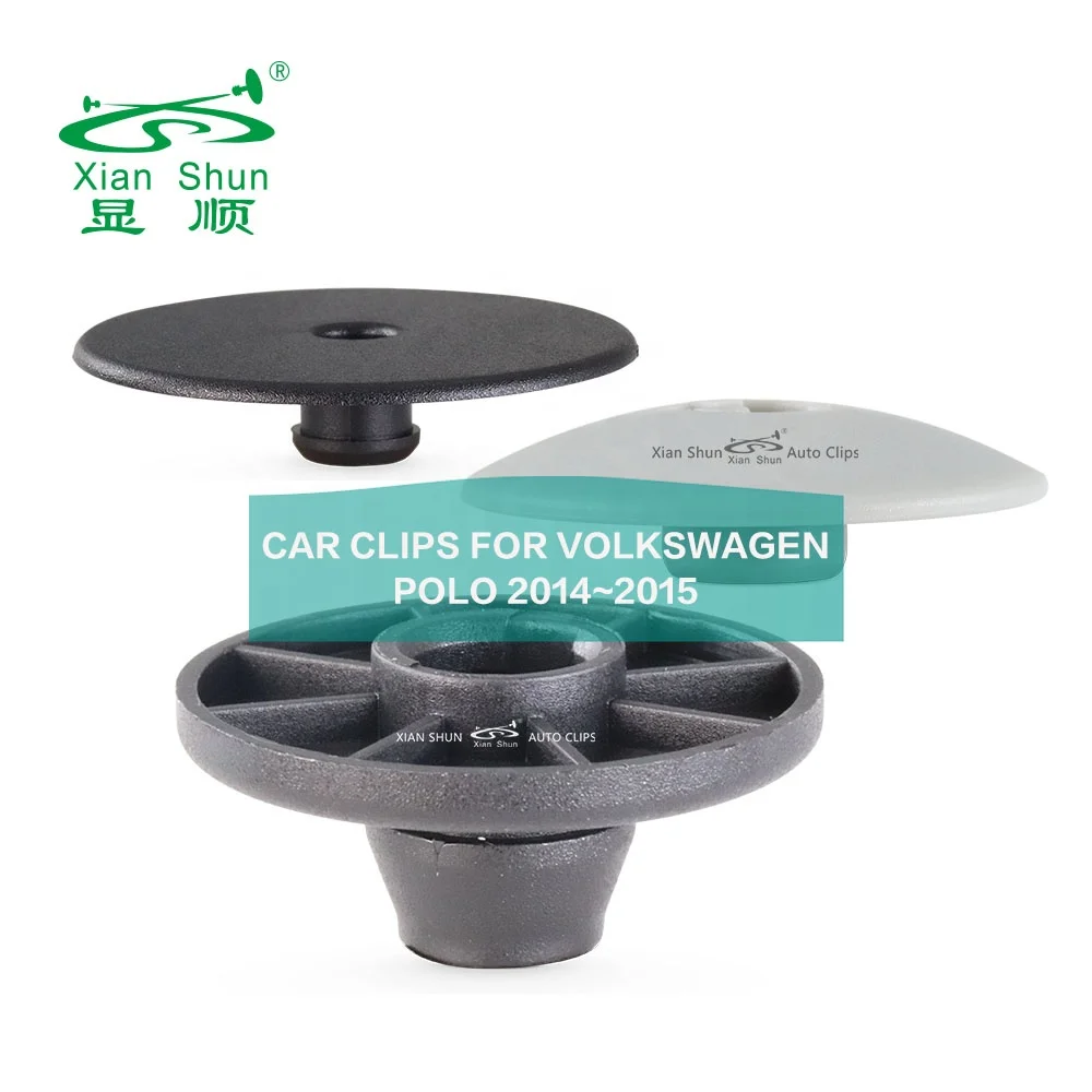 Car Fasteners & Clips Fit For VOLKSWAGEN  VAG POLO2014 2015 Bumper Hood Door panel Heat Shield Auto Fastener Clips