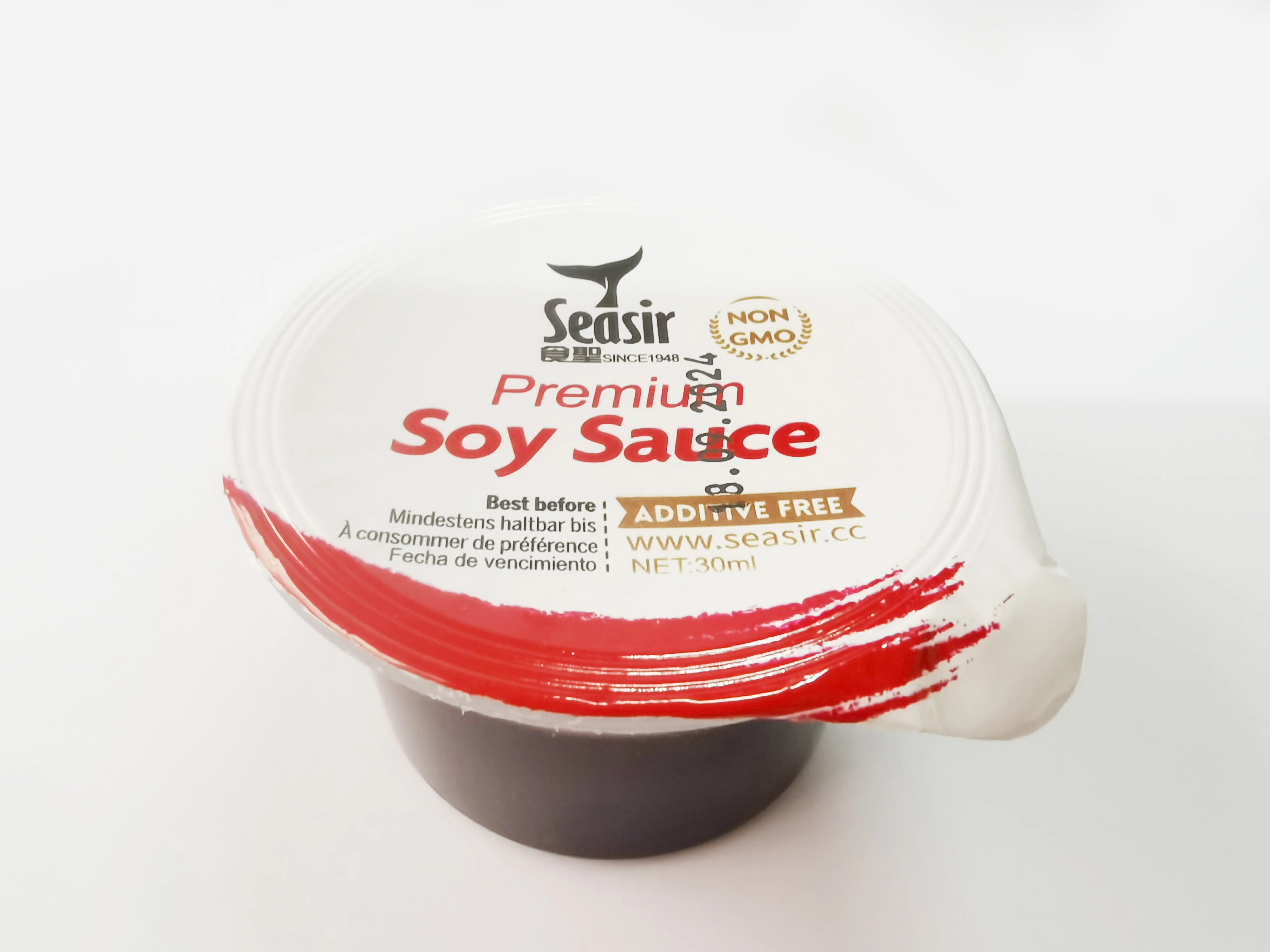 Chinese traditional 30ml takeaway shoyu cups mushroom halal soy sauce for restaurant 30ml