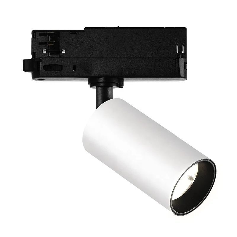 modern  lighting fixture  10W 20W led ceil light embedded spotlight cob magnetic track light for clothing store